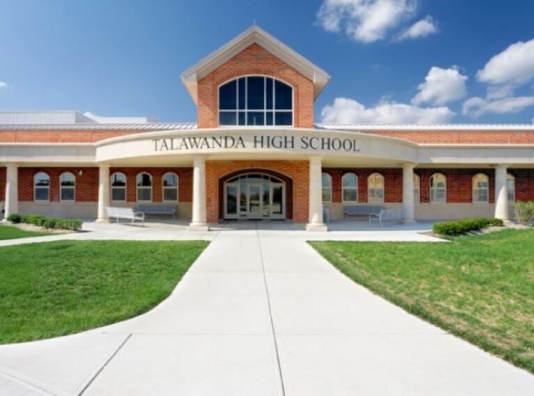 Talawanda High School entrance